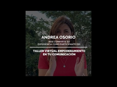 Testimonio Andrea Osorio
